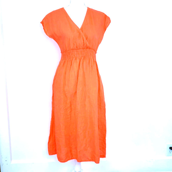 Magar Dresses & Skirts - Magar made in Italy Linen Dress size M